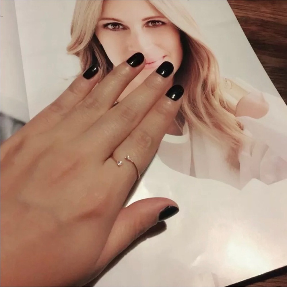 ⭐️Rose gold and crystal ring - Picture 2 of 7